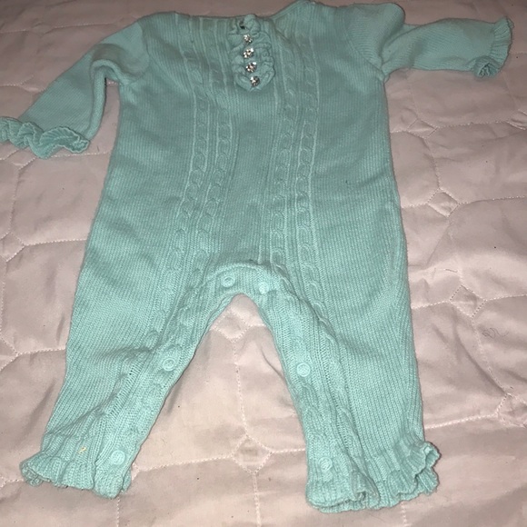 Koala Kids Other - Koala Baby Knit Bling Onesie